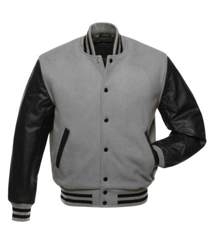 Varsity Jackets in Leather Sleeve