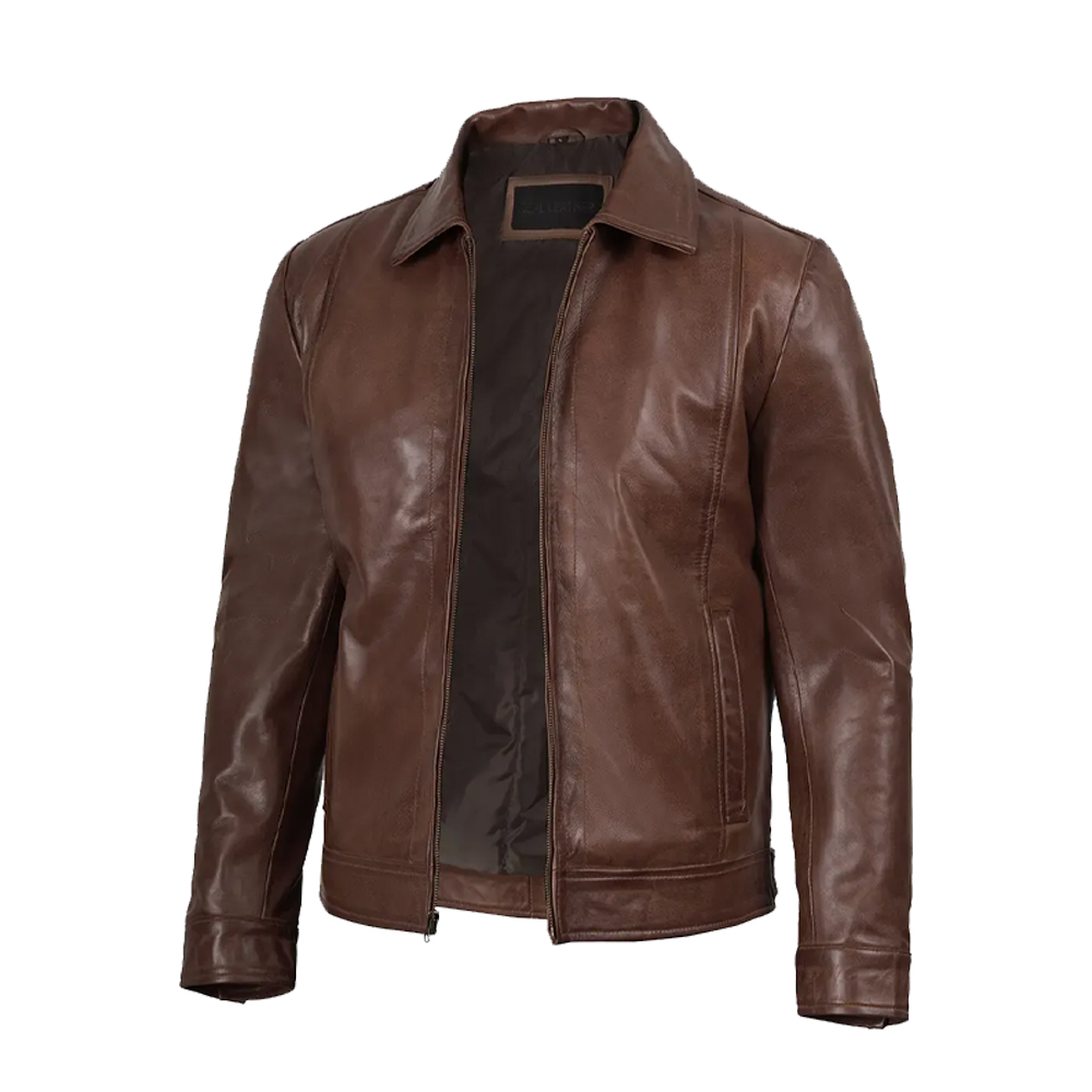 01 Leather jacket - Image 1