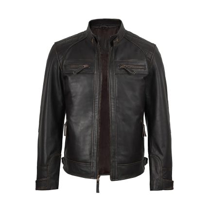 Leather jacket