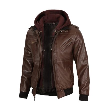 Leather jacket