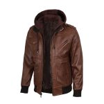 Leather jacket
